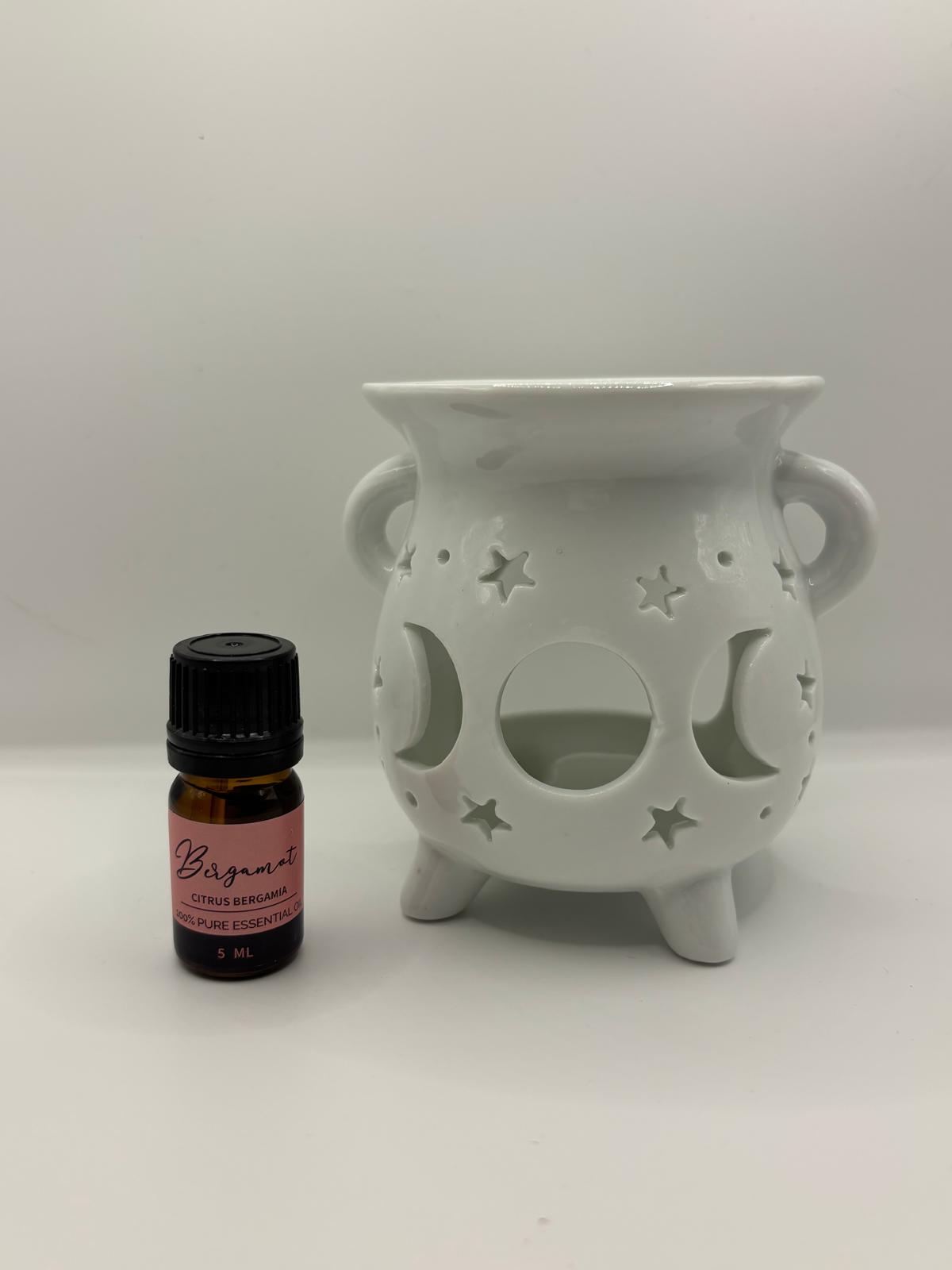 🌙 Set Rituale Lunare – Calderone Fasi Lunari + Olio Essenziale