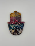 Portaincensi Hamsa in Steatite - Albero della vita