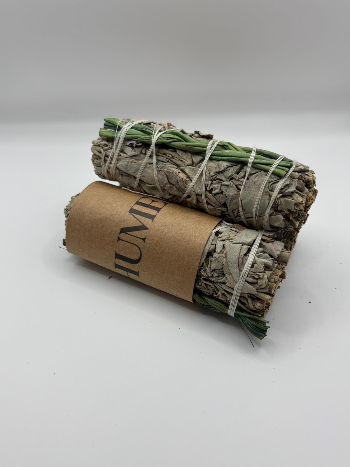 Smudge Stick - Salvia Bianca e Erba Sacra Odorosa