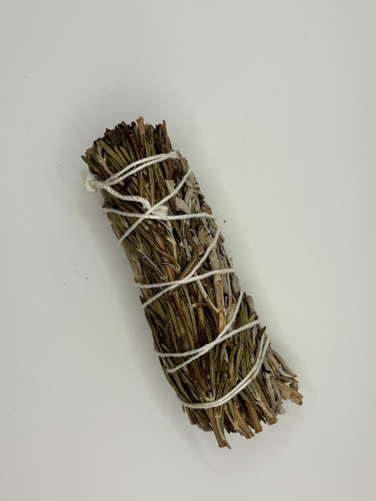 Smudge Stick - Salvia Bianca e Rosmarino