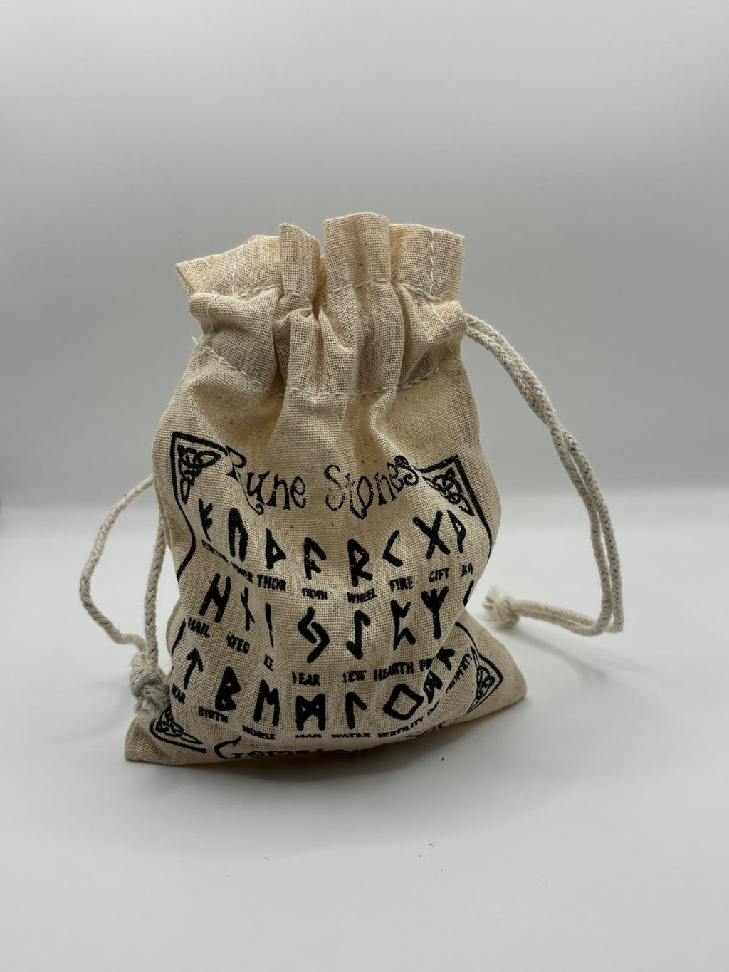 Rune Indiane con Sacca - Cristallo di Rocca