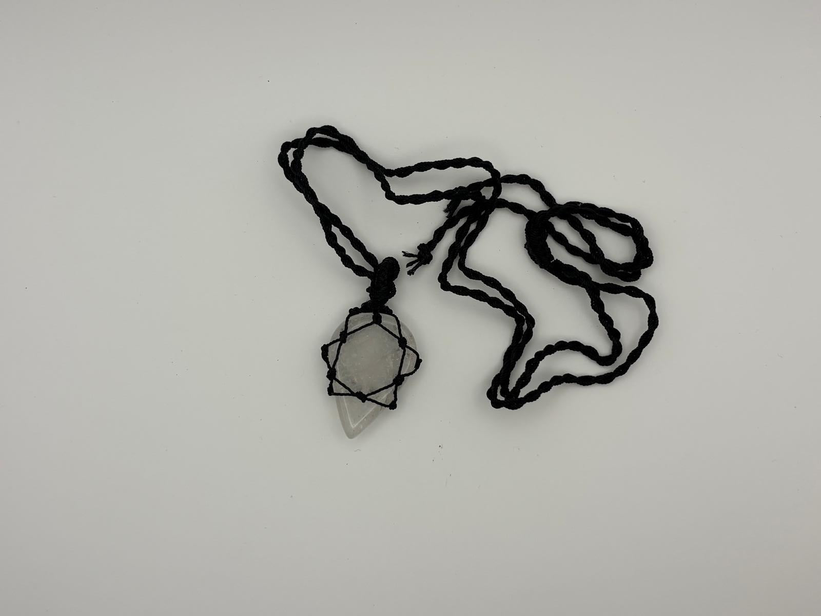 Ciondolo a Goccia - Quarzo di Rocca