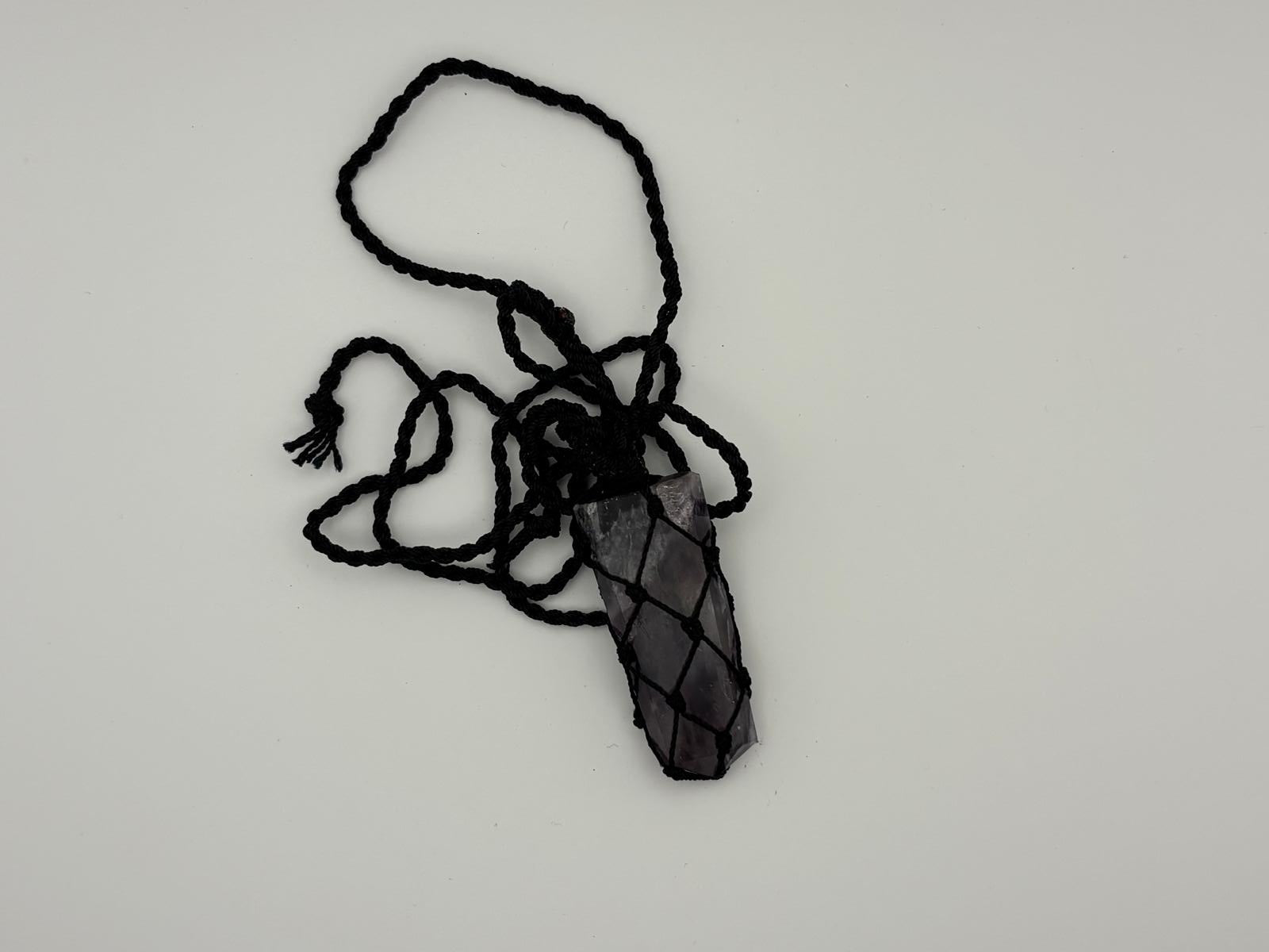 Ciondolo con Punta Piatta - Ametista